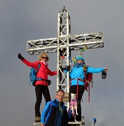 CIMA GREM (2049 m) con neve novembrina e al BIVACCO TELINI (1647 m) il 20 novembre 2017 - FOTOGALLERY